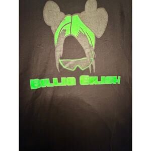 Billie Eilish Tee Black Green Bella Canvas Sz M Graphic Print Merch